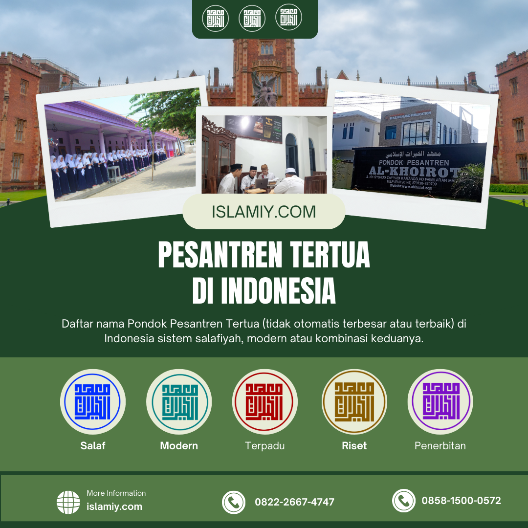 Pondok Pesantren Tertua di Indonesia